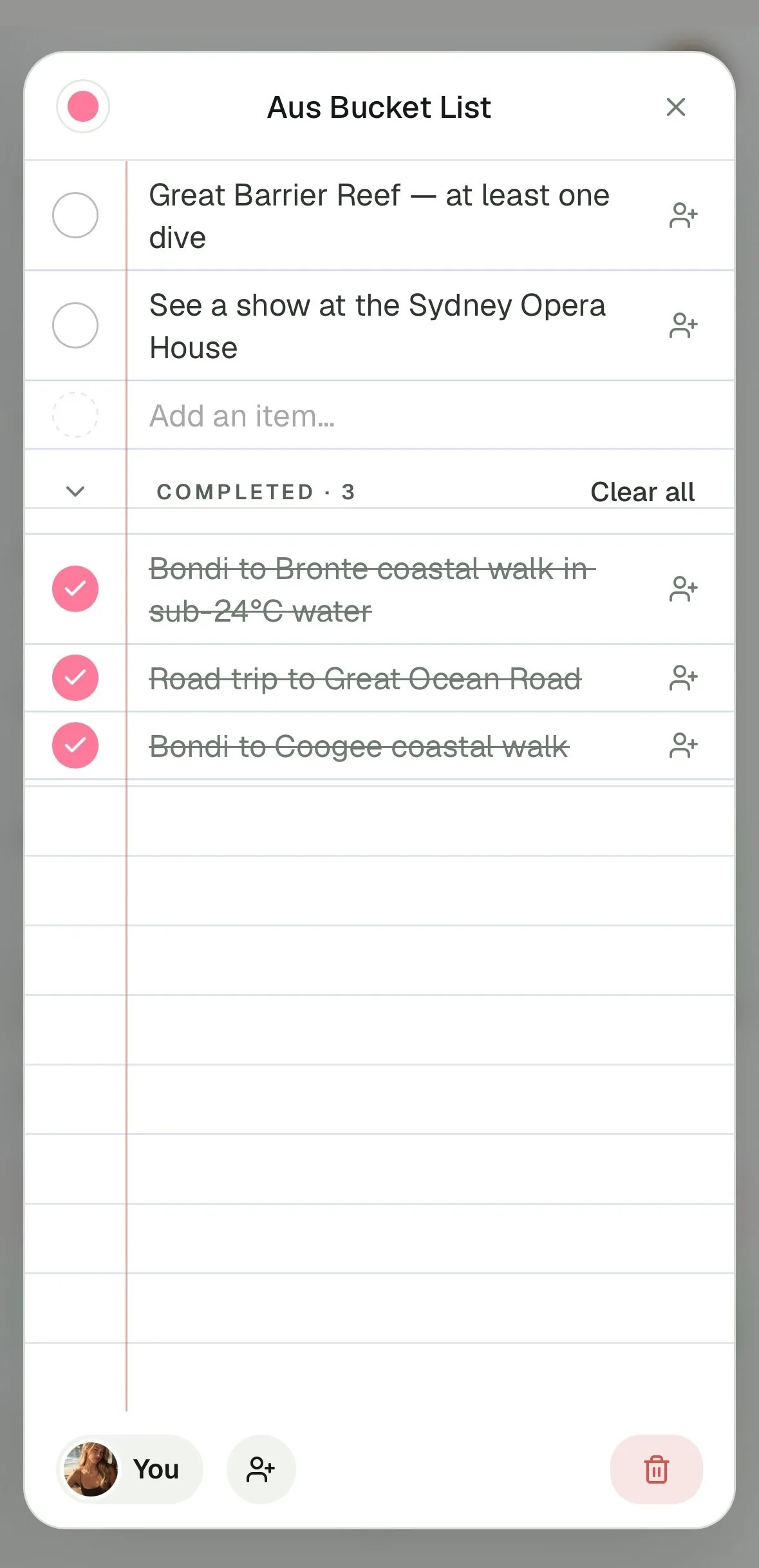 TOC — To Do Lists